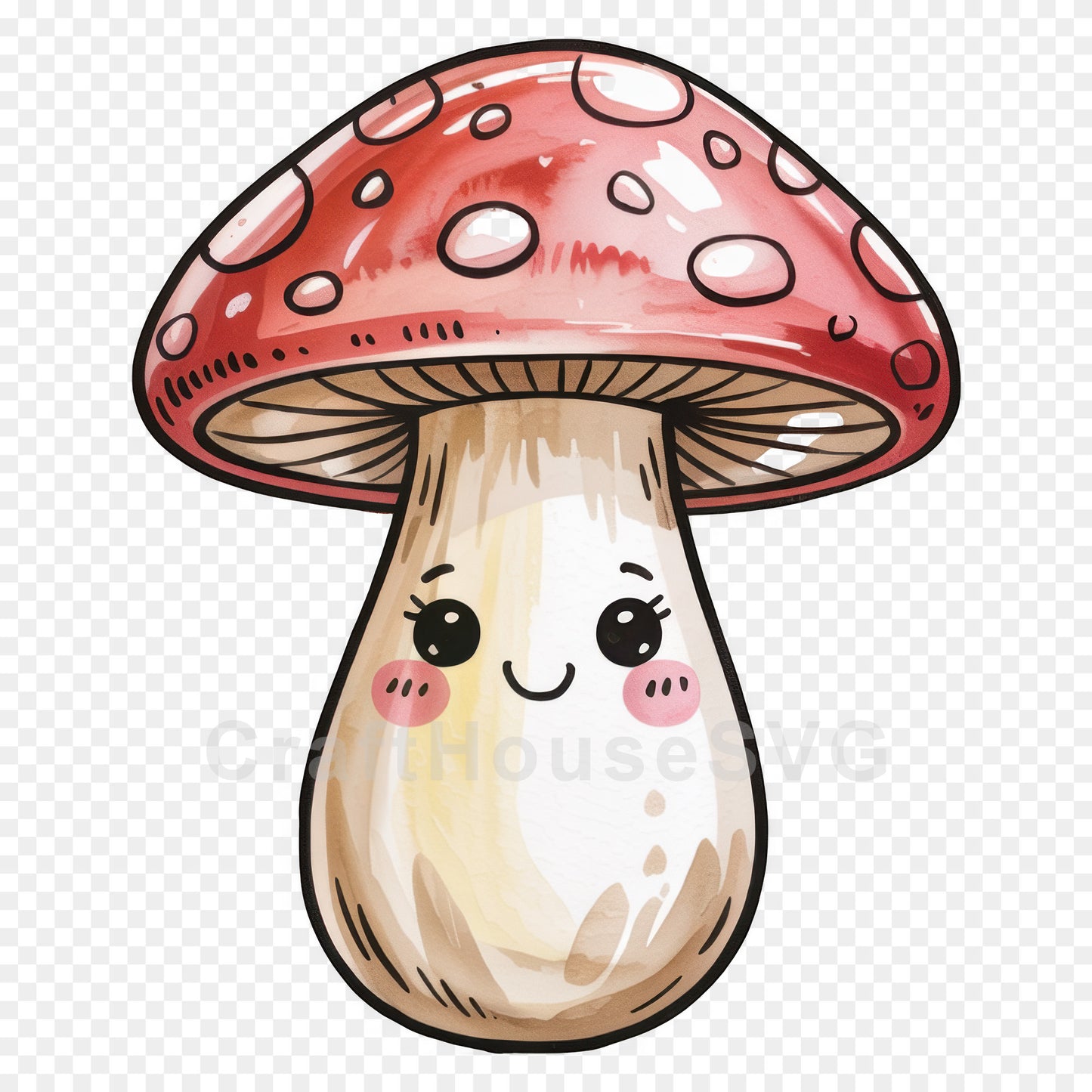 Kawaii Vegetables Clipart Sublimation Bundle PNG