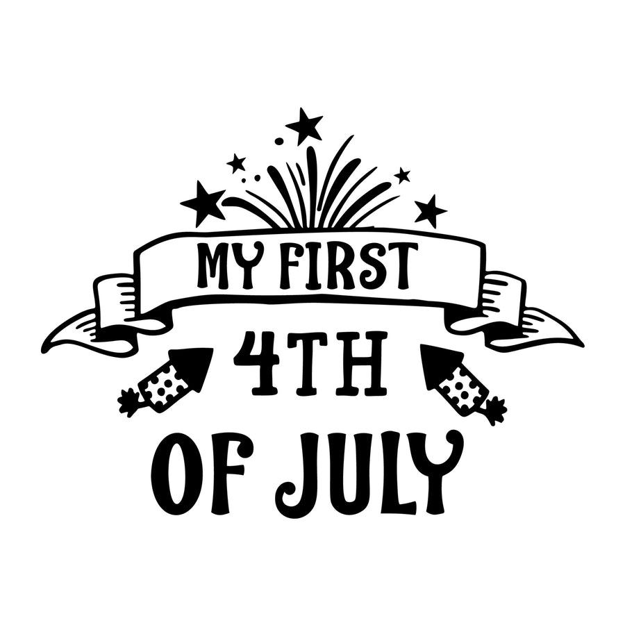 My First4th of July SVG