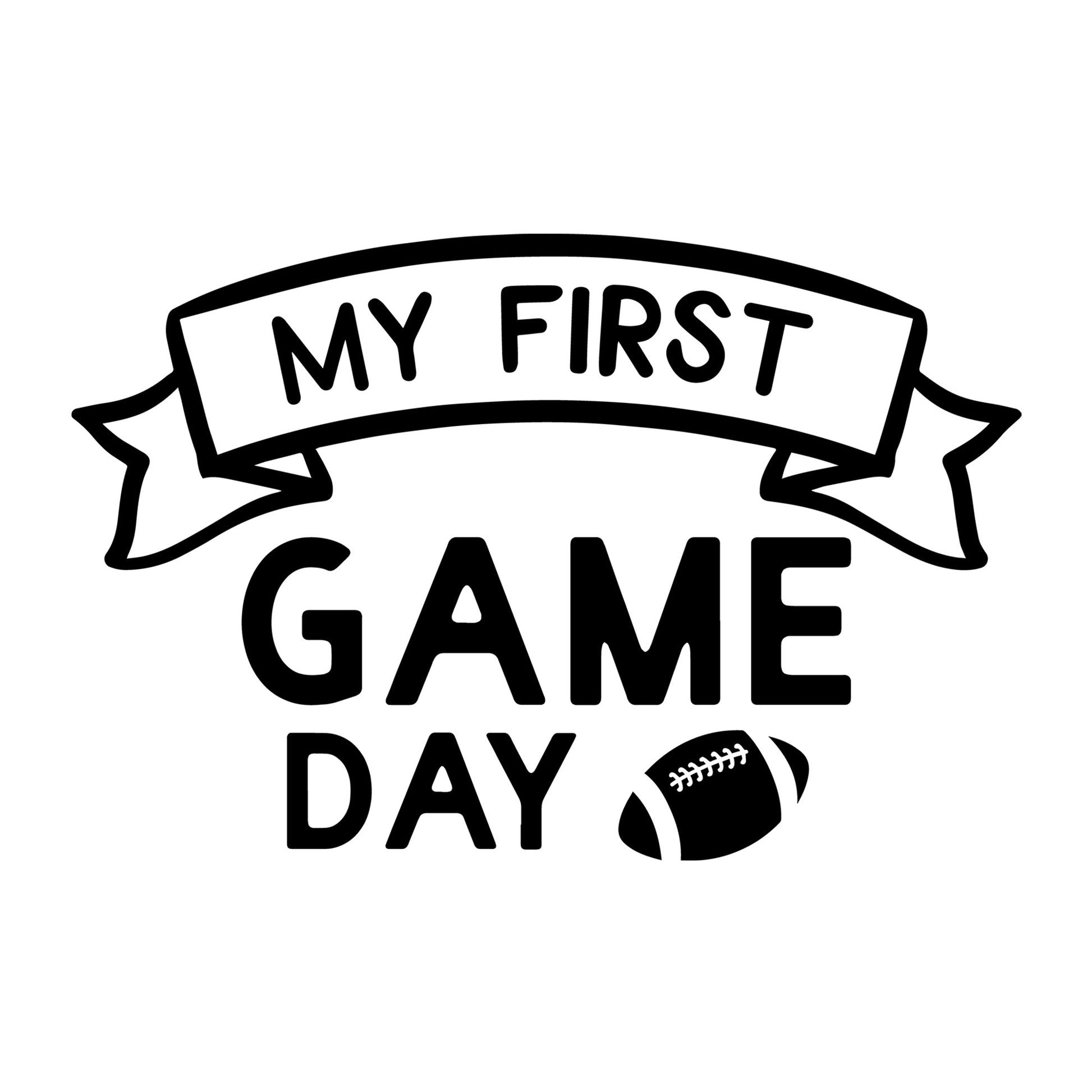 My First Game Day SVG