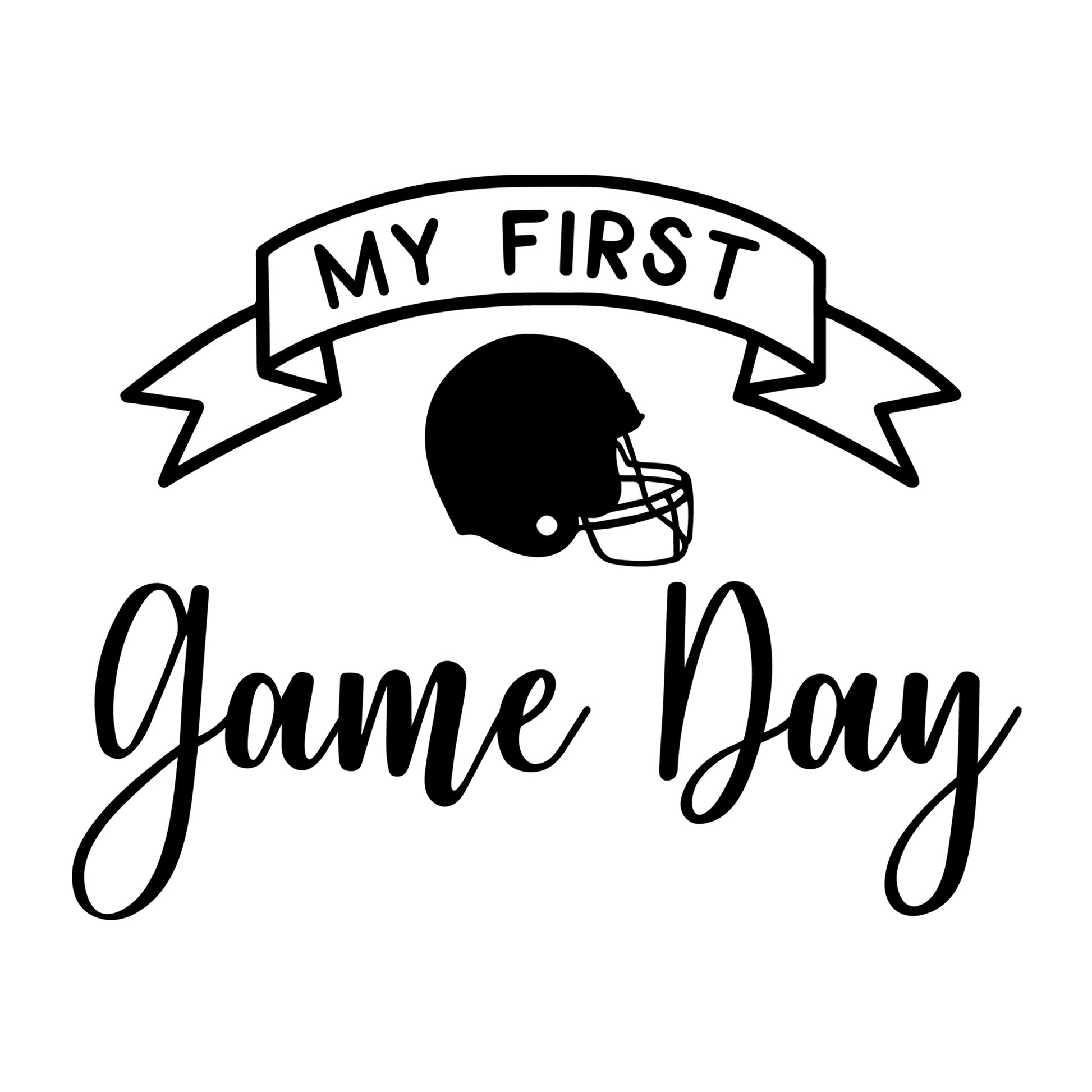 My First Game Day SVG