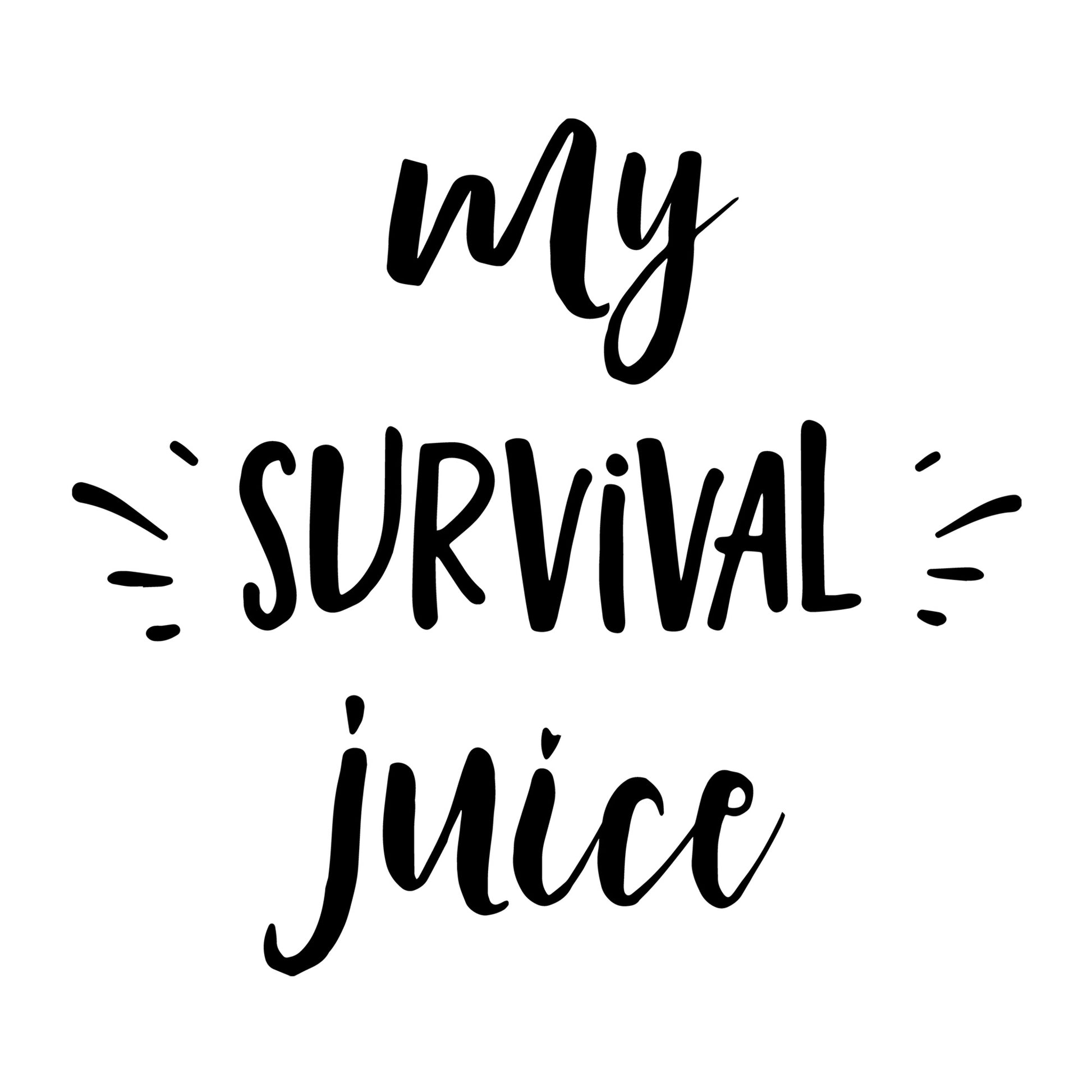 My Survival Juice SVG