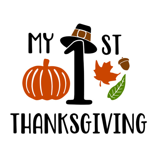 My 1st Thanksgiving SVG