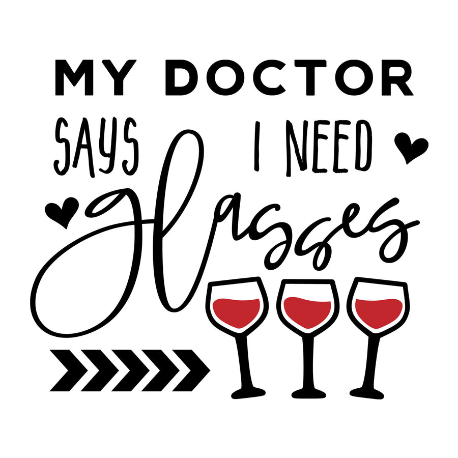 My doctor says I need glasses SVG