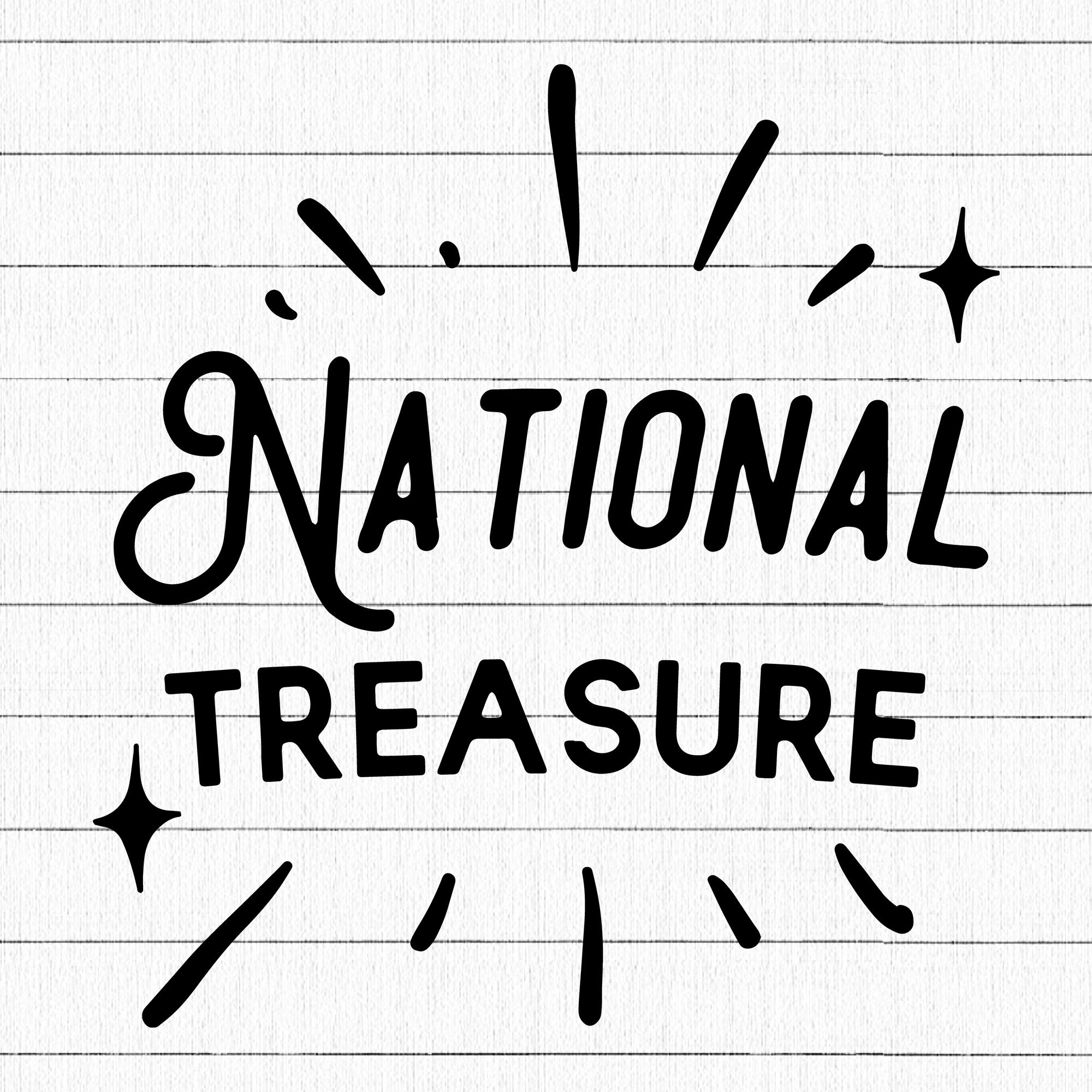 National Treasure SVG