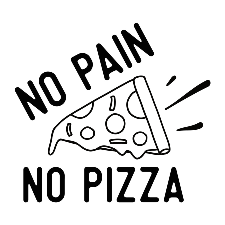 No Pain No Pizza SVG