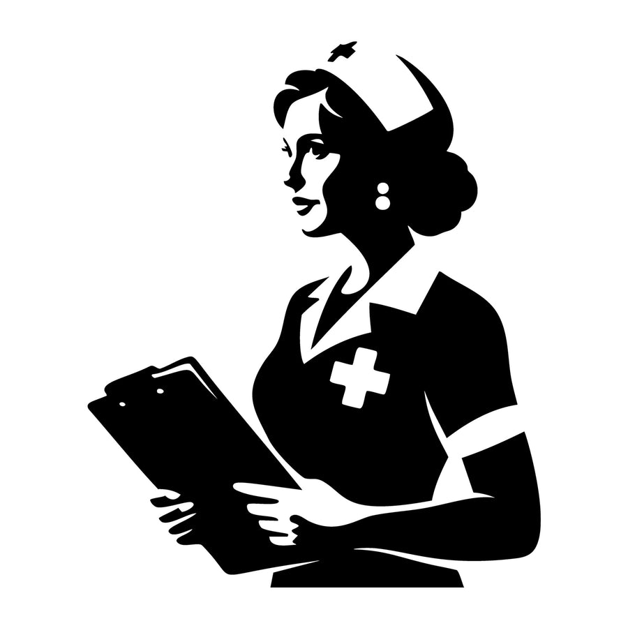 Nurse Silhouette SVG
