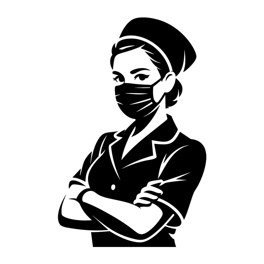 Nurse Silhouette SVG