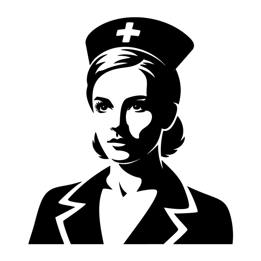 Nurse Silhouette SVG