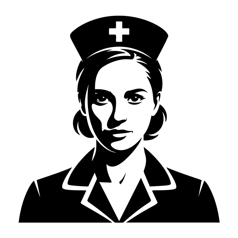Nurse Silhouette SVG