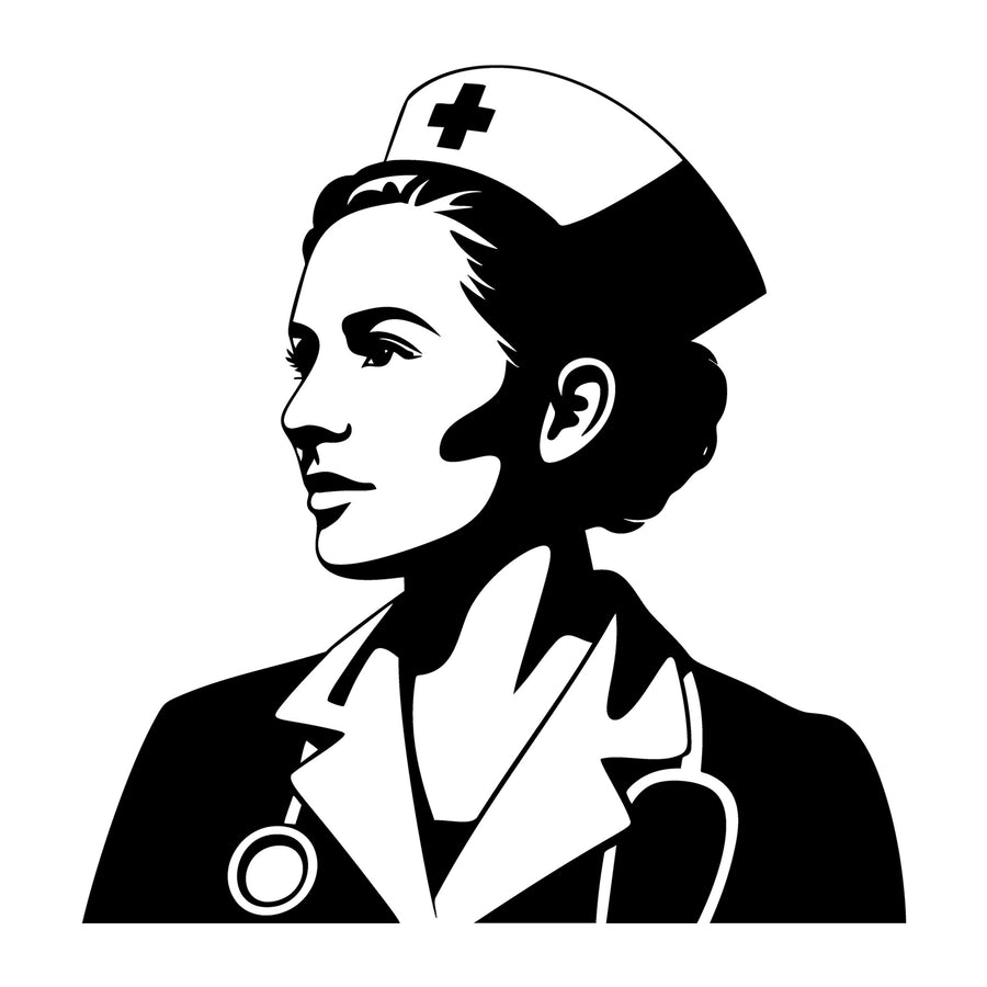 Nurse Silhouette SVG