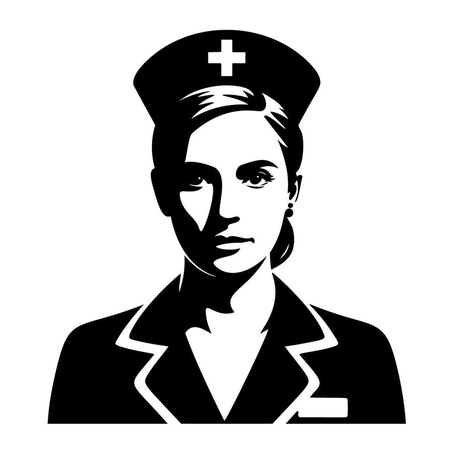 Nurse Silhouette SVG