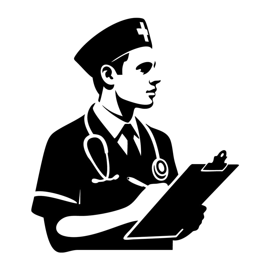 Nurse Silhouette SVG