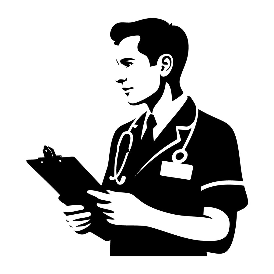 Nurse Silhouette SVG