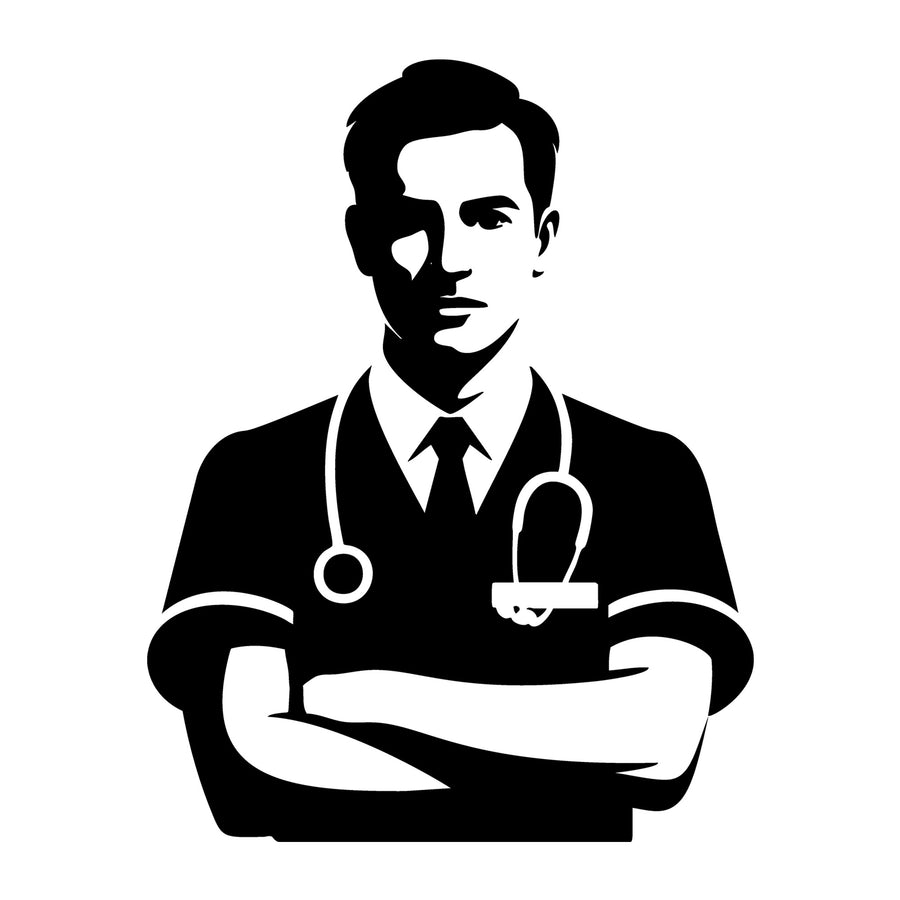 Nurse Silhouette SVG