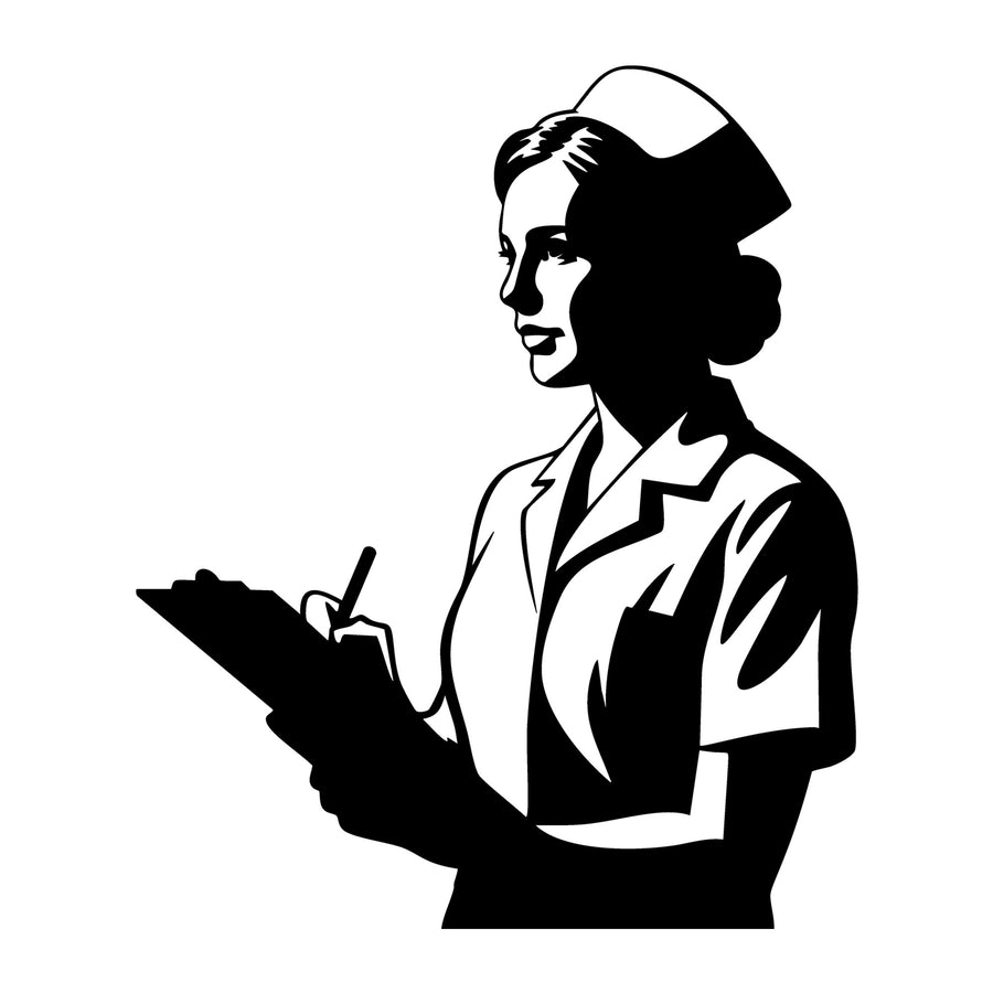 Nurse Silhouette SVG