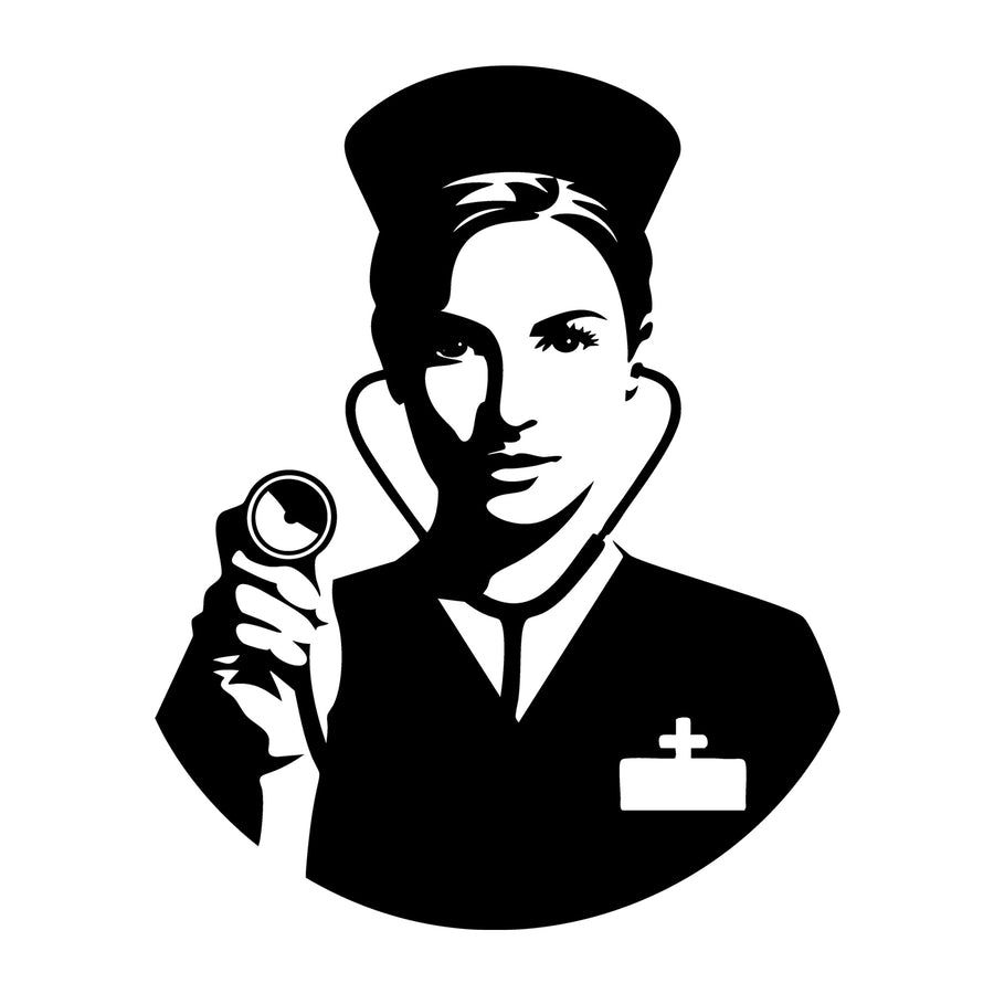 Nurse Silhouette SVG