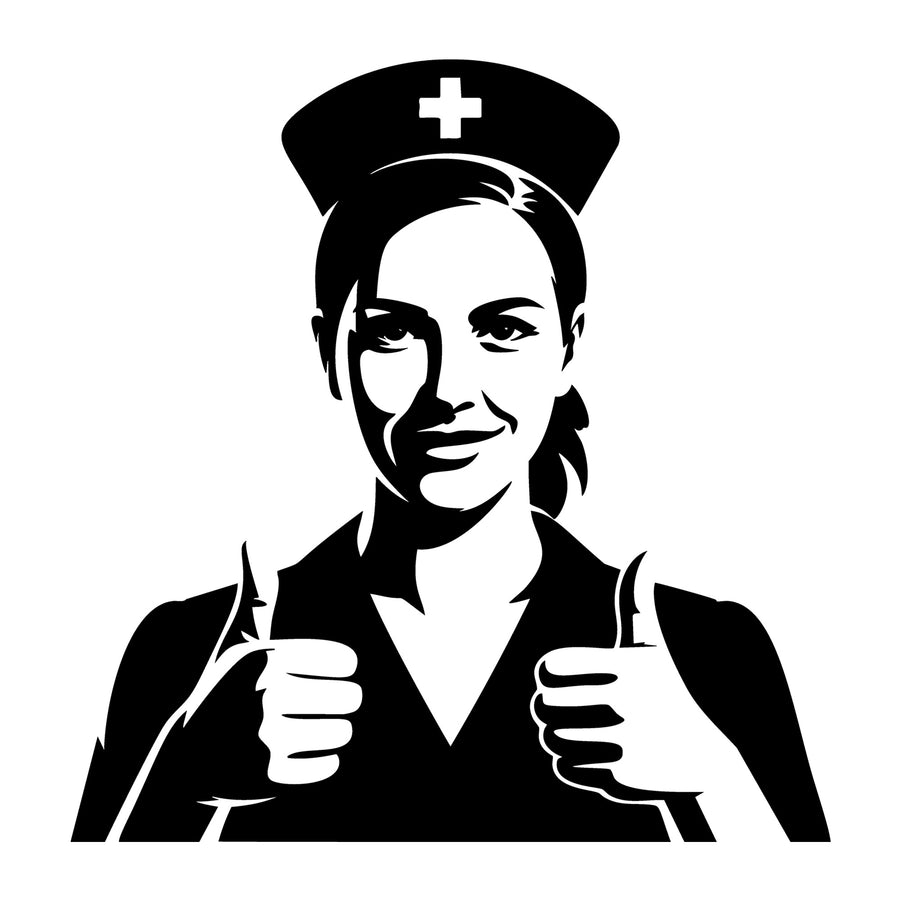 Nurse Silhouette SVG