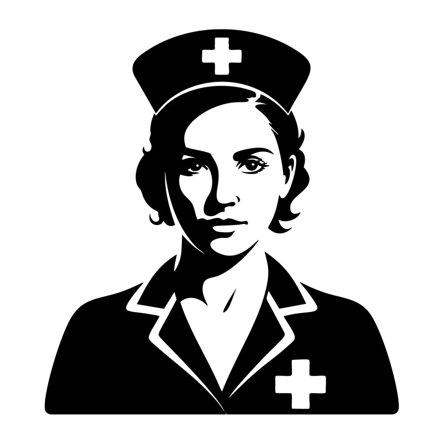 Nurse Silhouette SVG