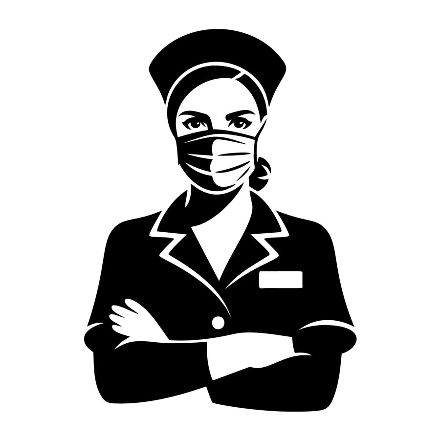 Nurse Silhouette SVG