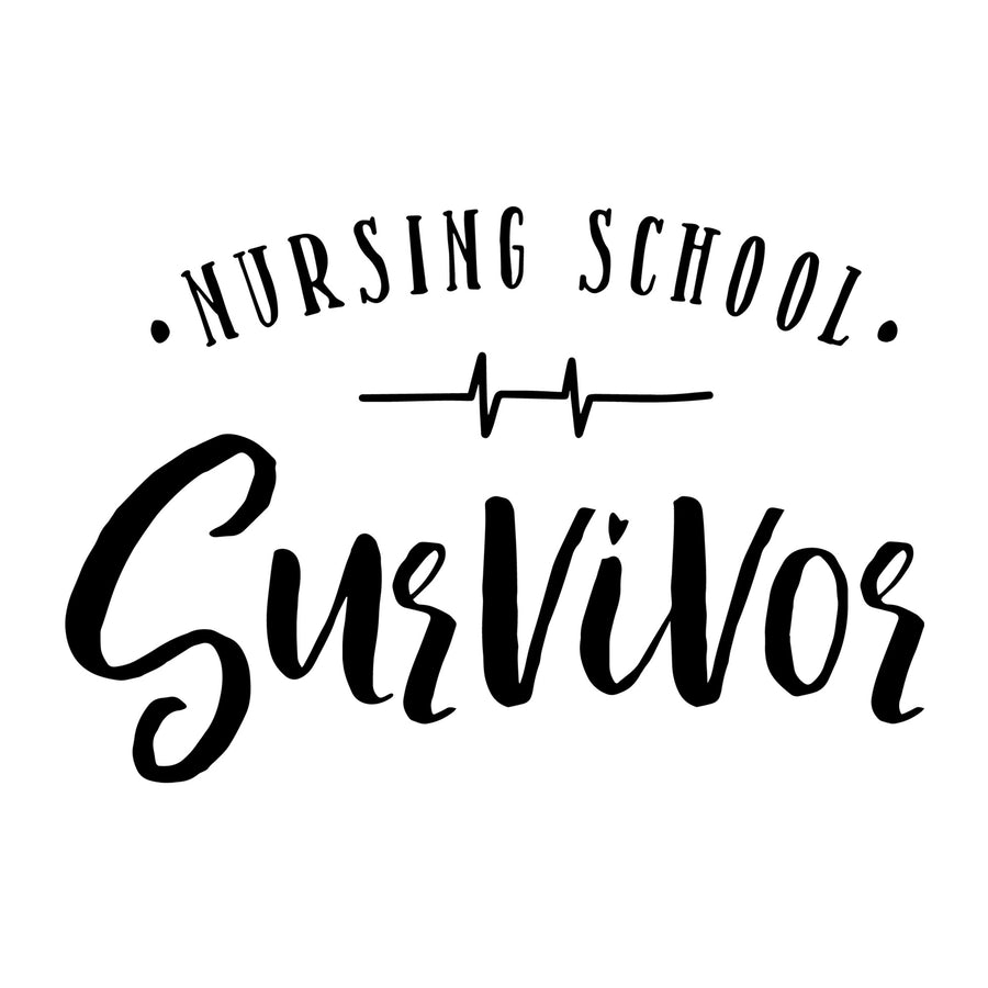 Nursing School Survivor SVG