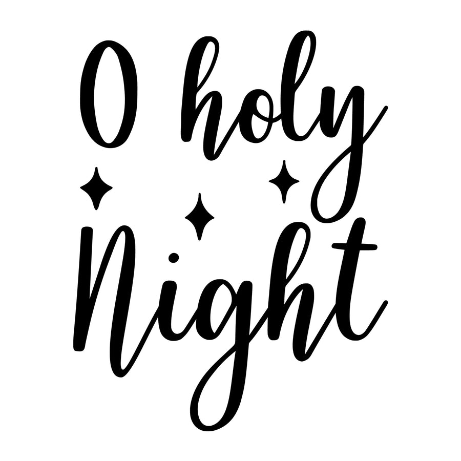 O Holy Night SVG