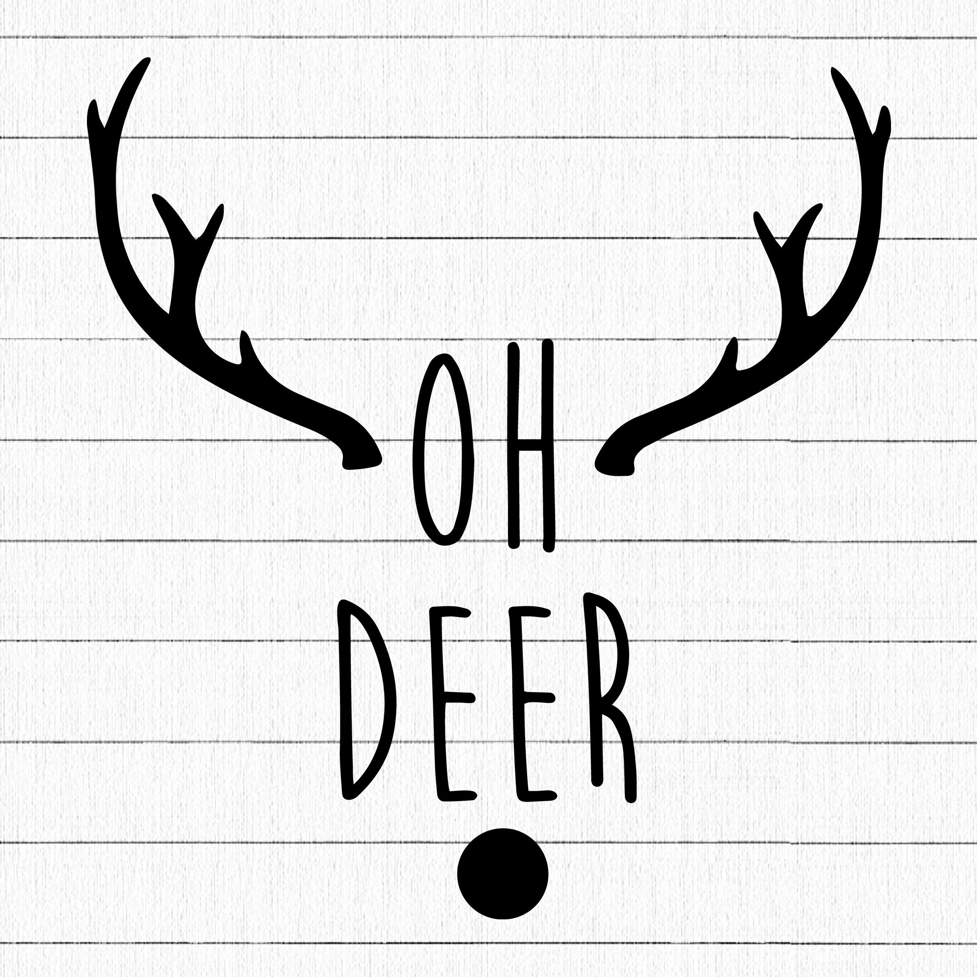 Oh Deer SVG | M21F44