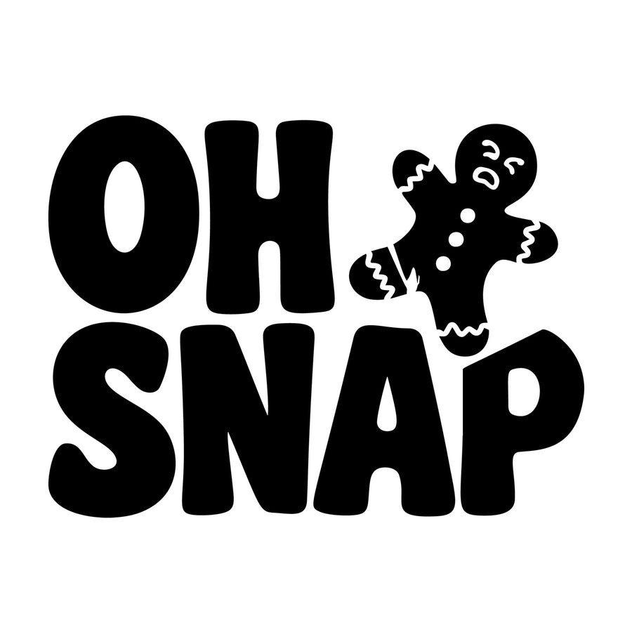 Oh Snap SVG design for Cricut, Silhouette, laser cutting, vinyl, sublimation, and craft projects.