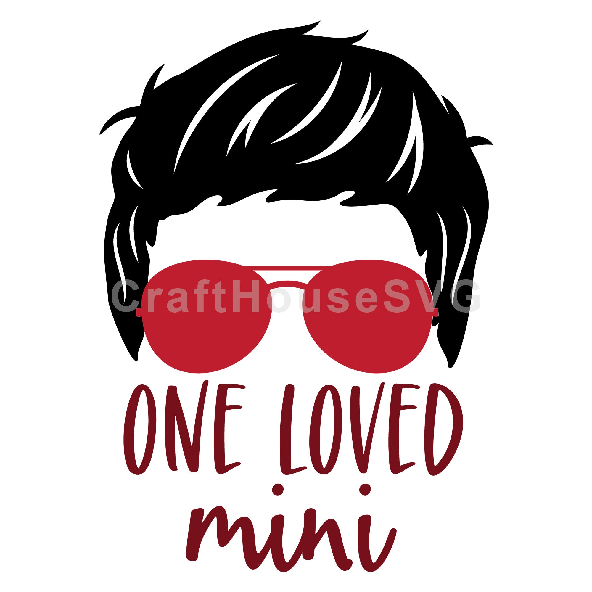 One Loved Mini SVG Kids Valentine