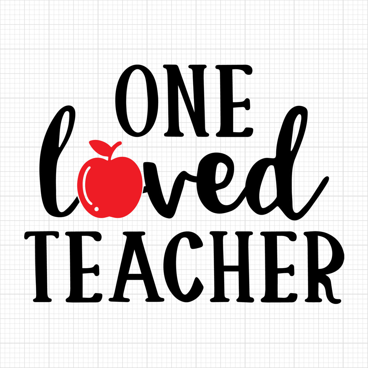 One loved teacher