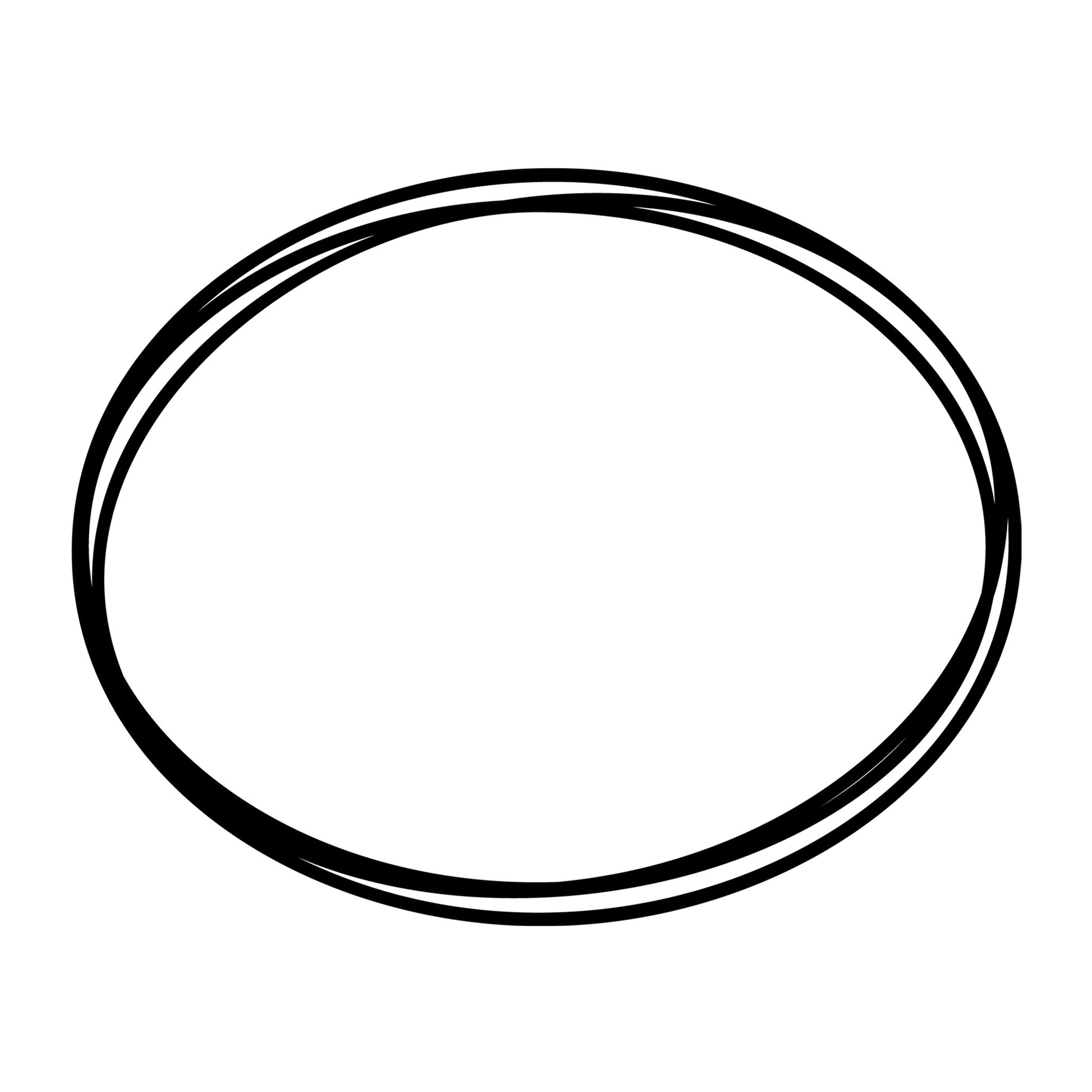 Oval Frame SVG design for Cricut, Silhouette, laser cutting, vinyl, sublimation, monograms, and craft projects.