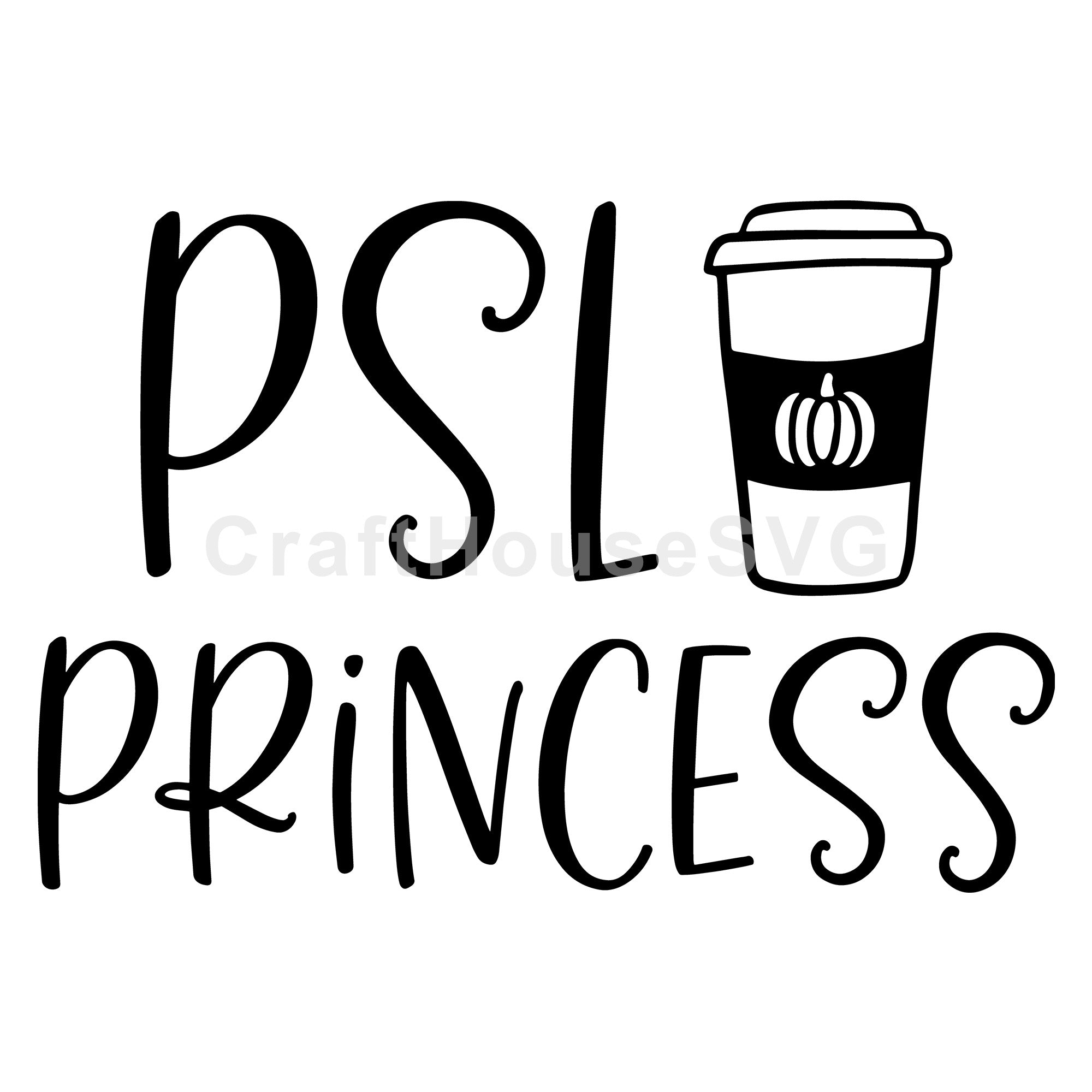 PSL Princess SVG