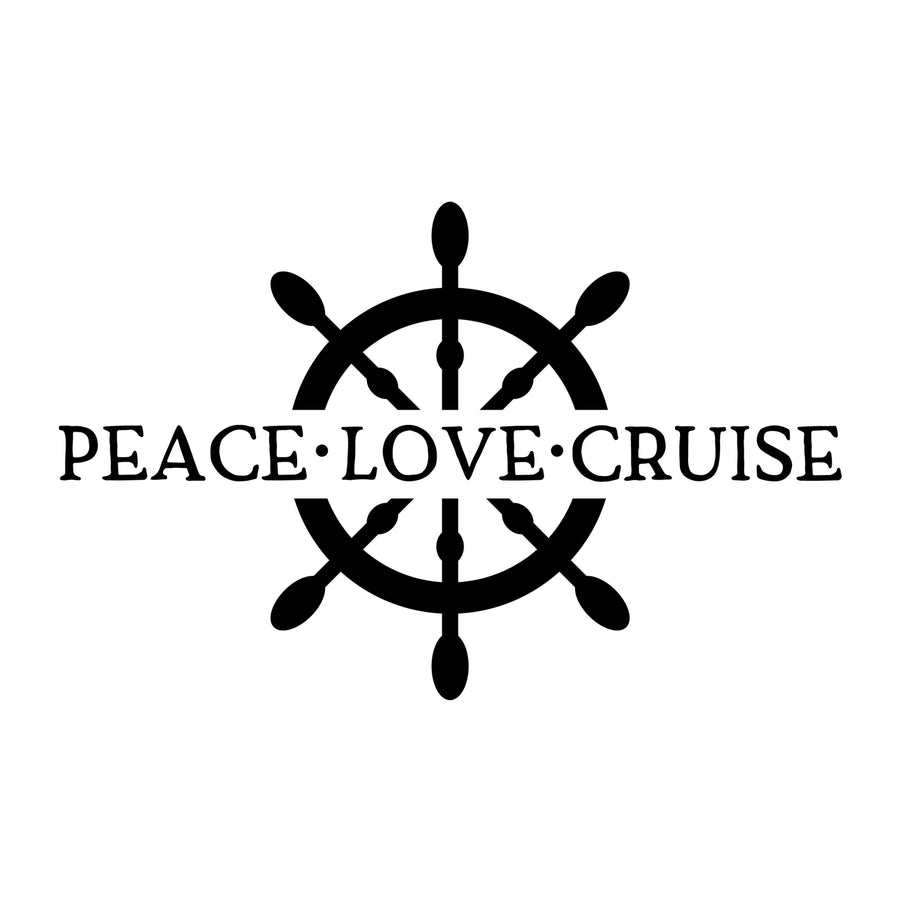 Peace love cruise SVG