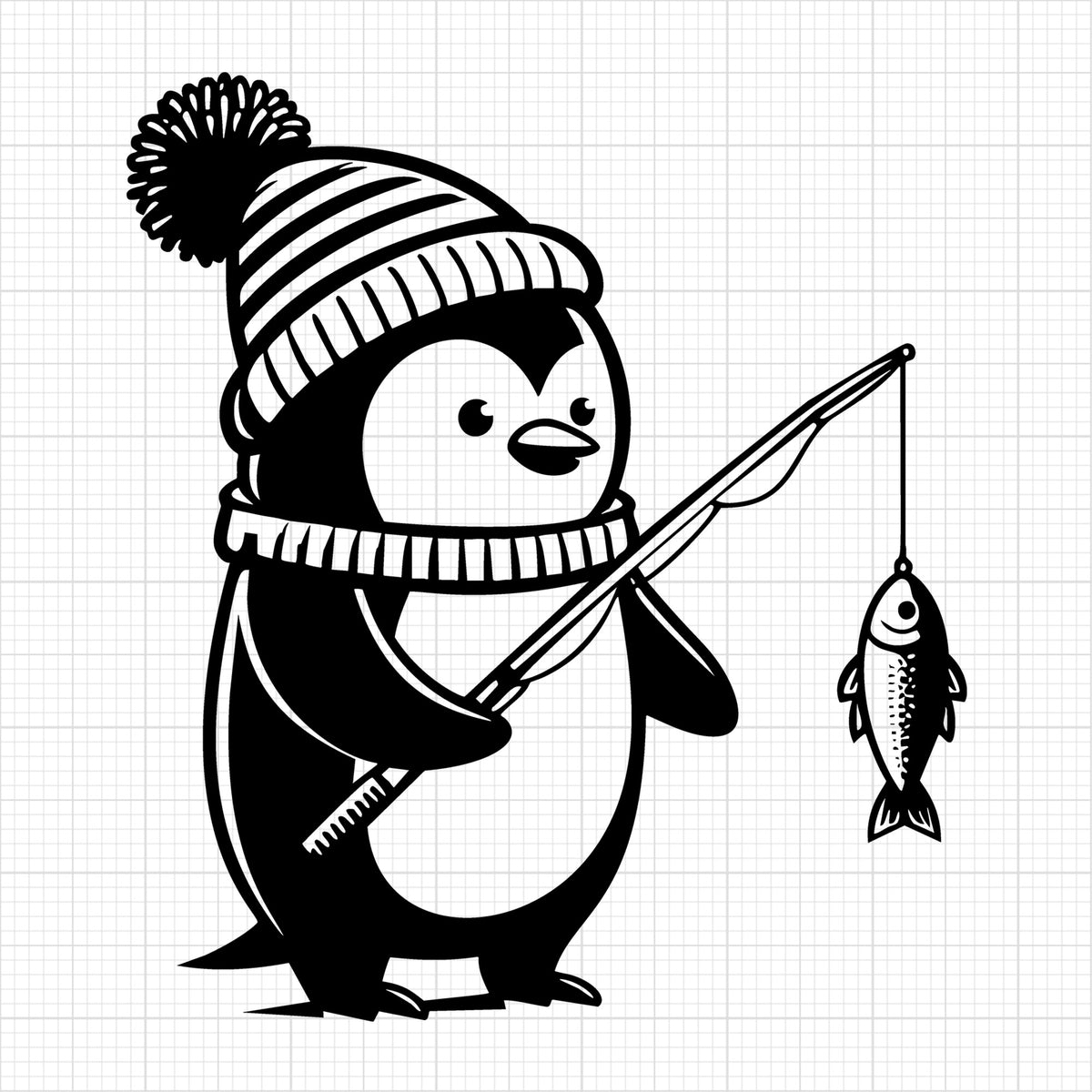 Penguin Fishing
