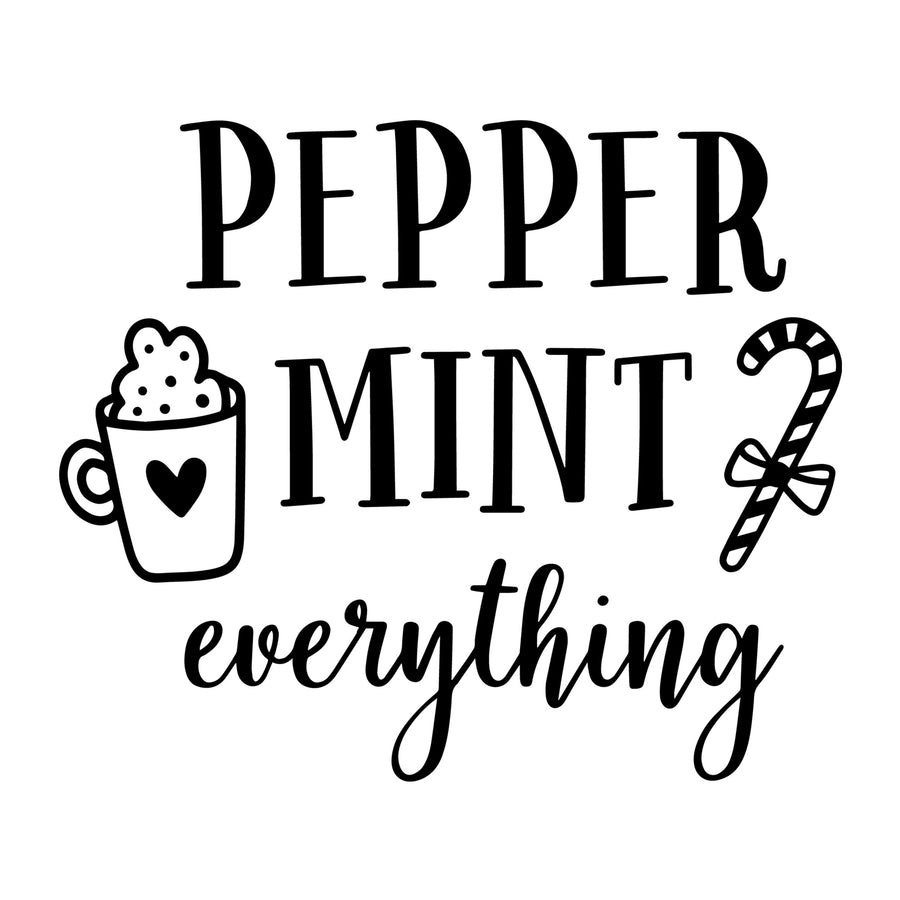 Peppermint Everything SVG