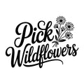 Pick Wildflowers SVG