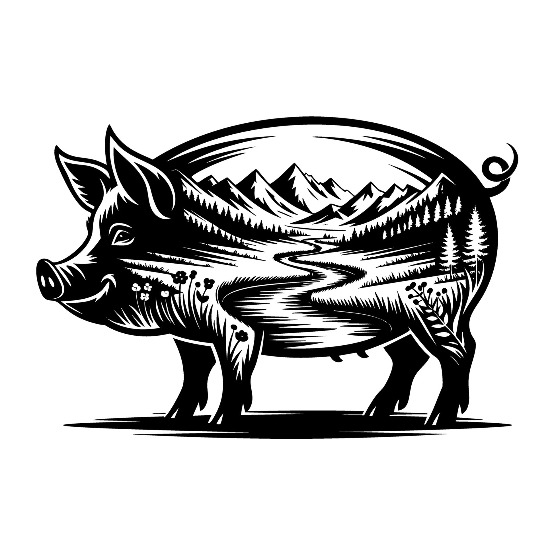 Pig SVG