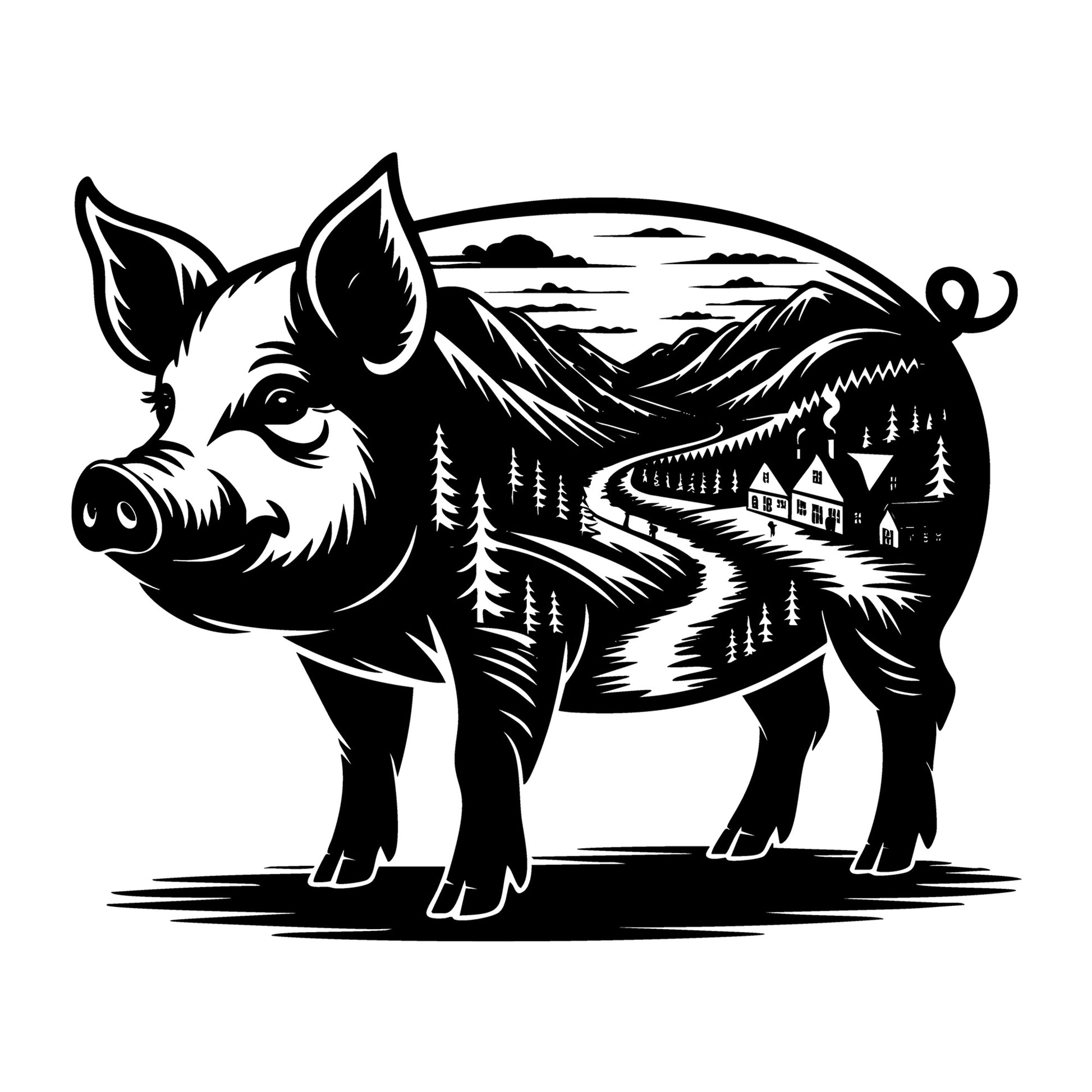 Pig SVG