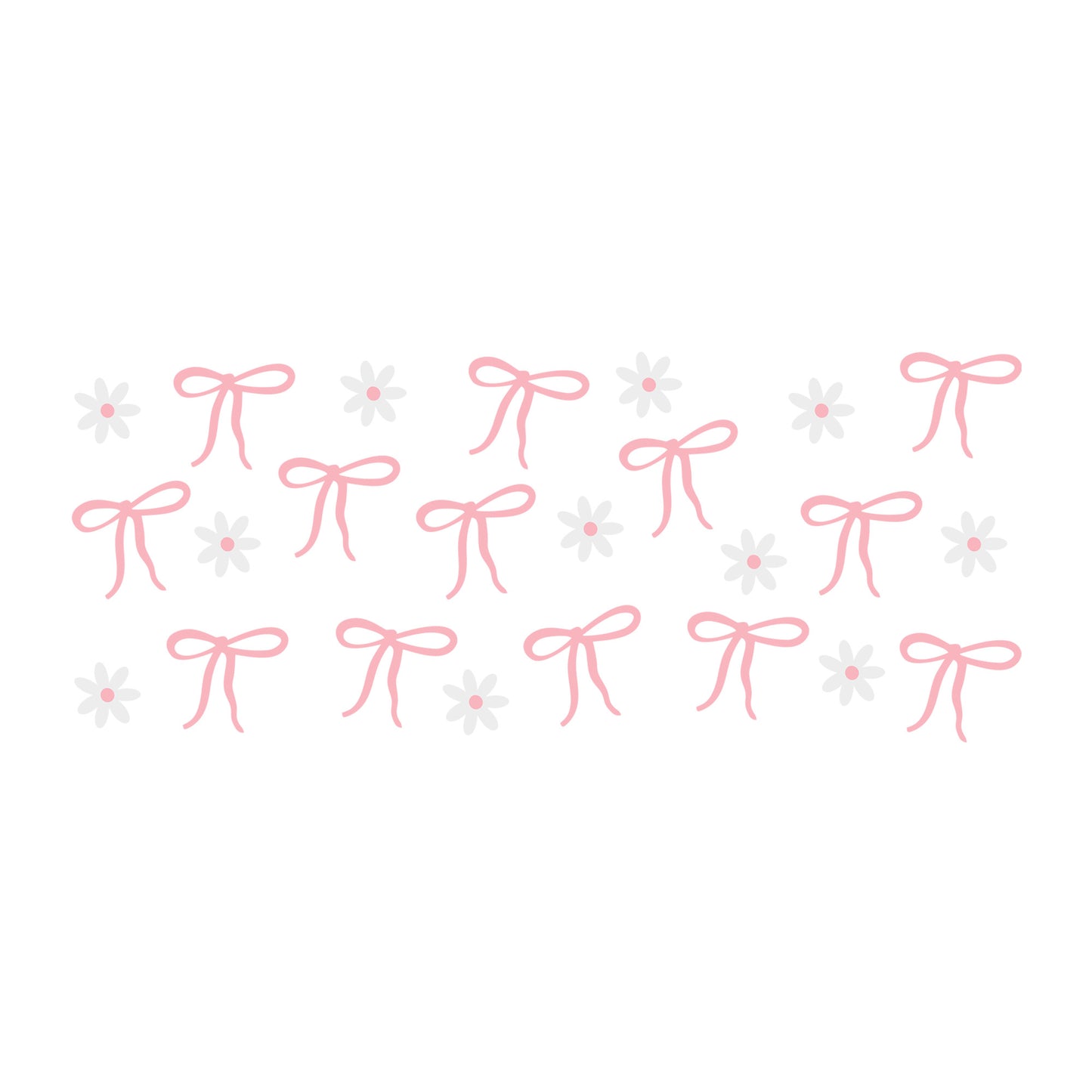 Pink Bow Glass Can Wrap SVG design for Cricut, Silhouette, laser cutting, vinyl, sublimation, and craft projects.