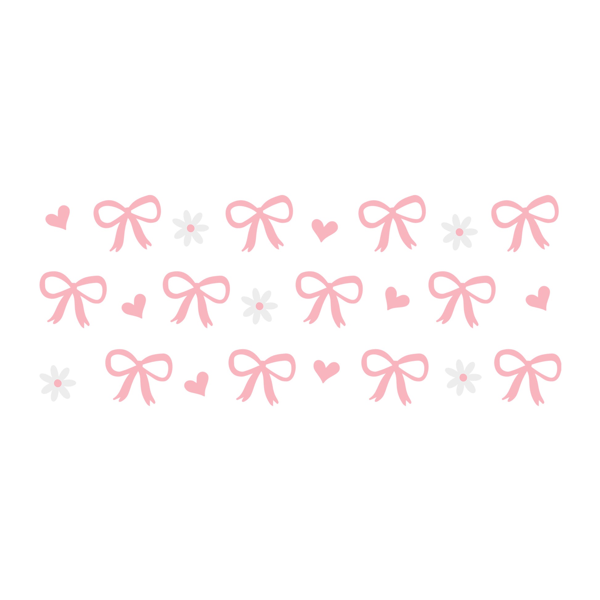 Pink Bow Glass Can Wrap SVG design for Cricut, Silhouette, laser cutting, vinyl, sublimation, and craft projects.
