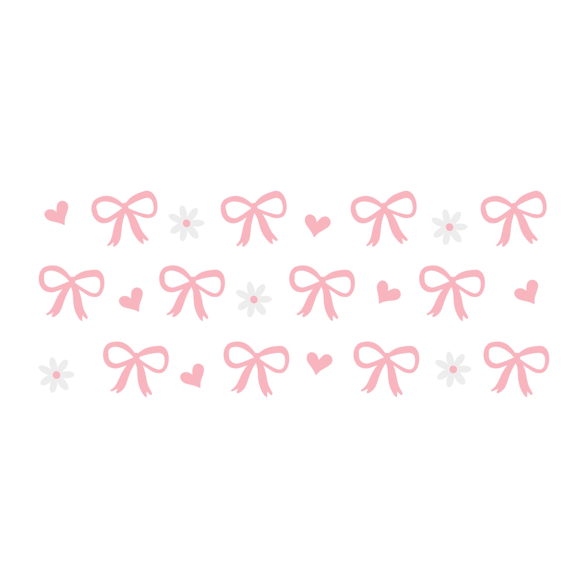 Pink Bow Glass Can Wrap SVG design for Cricut, Silhouette, laser cutting, vinyl, sublimation, and craft projects.