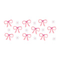 Pink Bow Glass Can Wrap SVG design for Cricut, Silhouette, laser cutting, vinyl, sublimation, and craft projects.