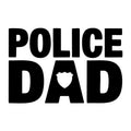 Police Dad SVG