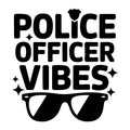 Police Officer Vibes SVG