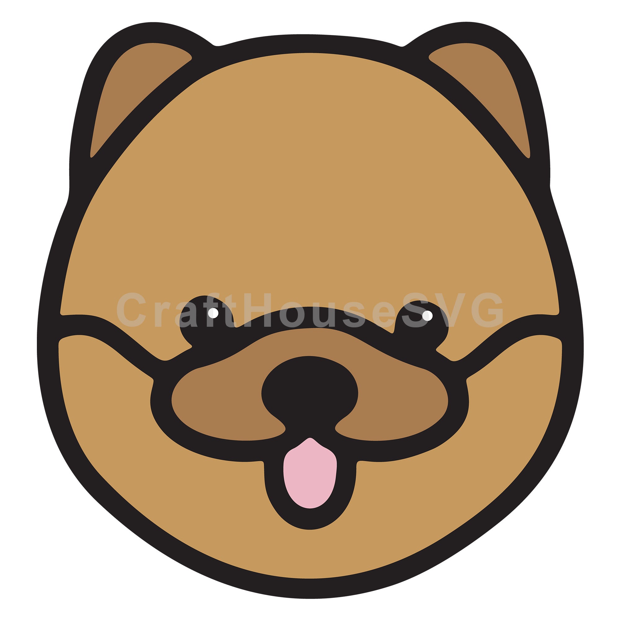 Pomeranian Layered SVG