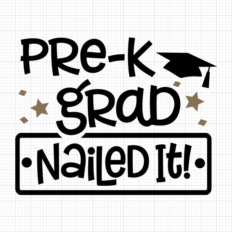 Pre-K Grad Nailed It