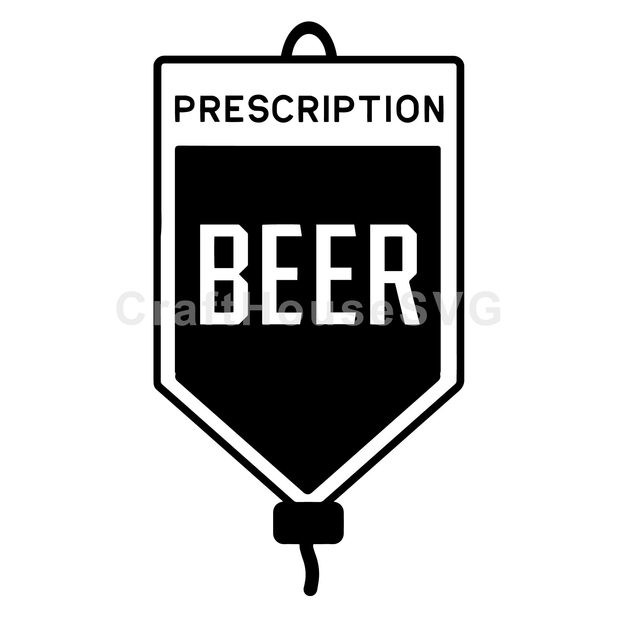 Prescription beer SVG