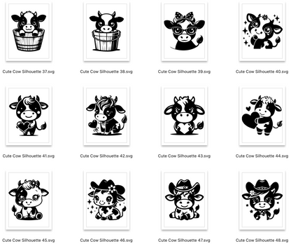 Cow SVG Bundle - Craft House SVG