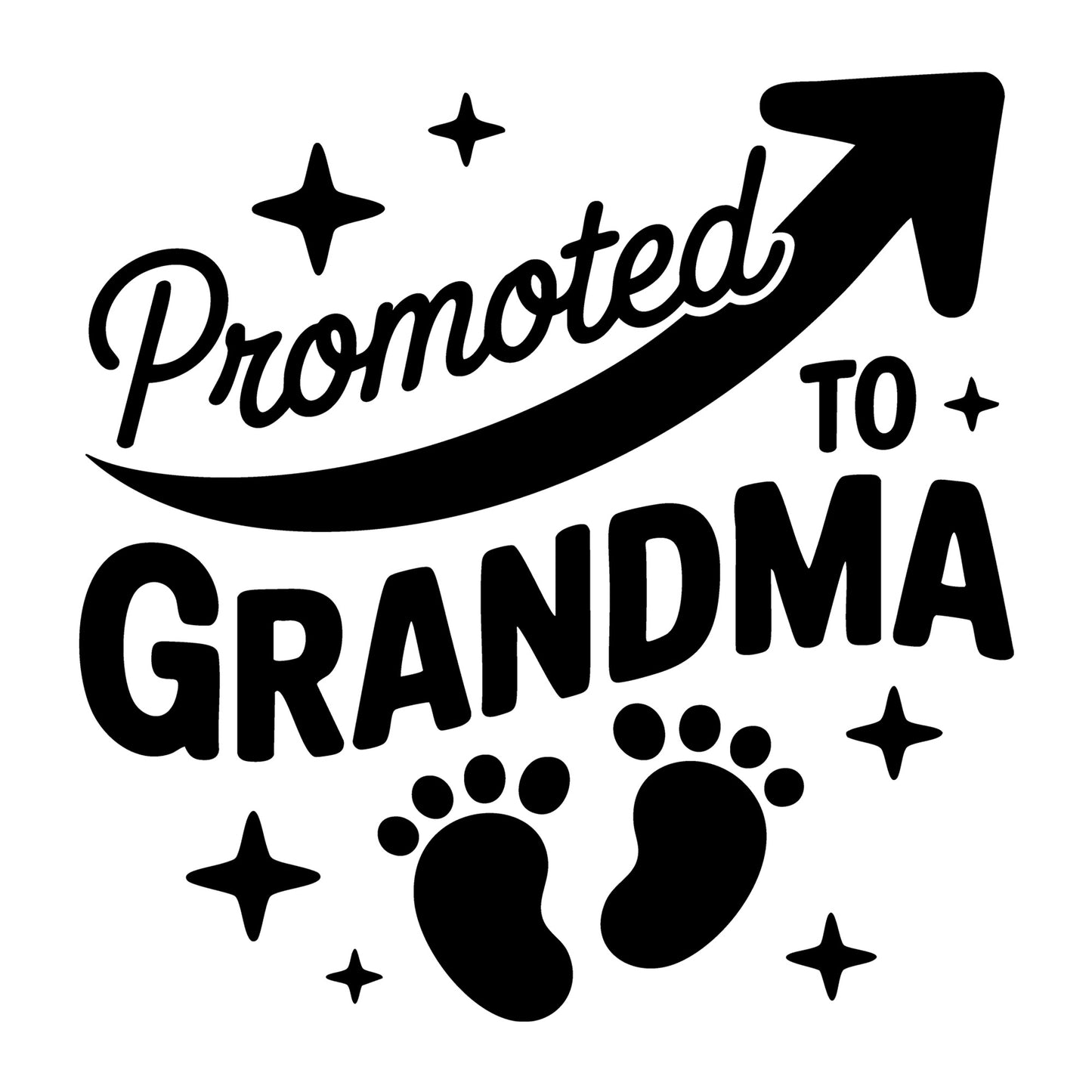 Promoted to Grandma SVG