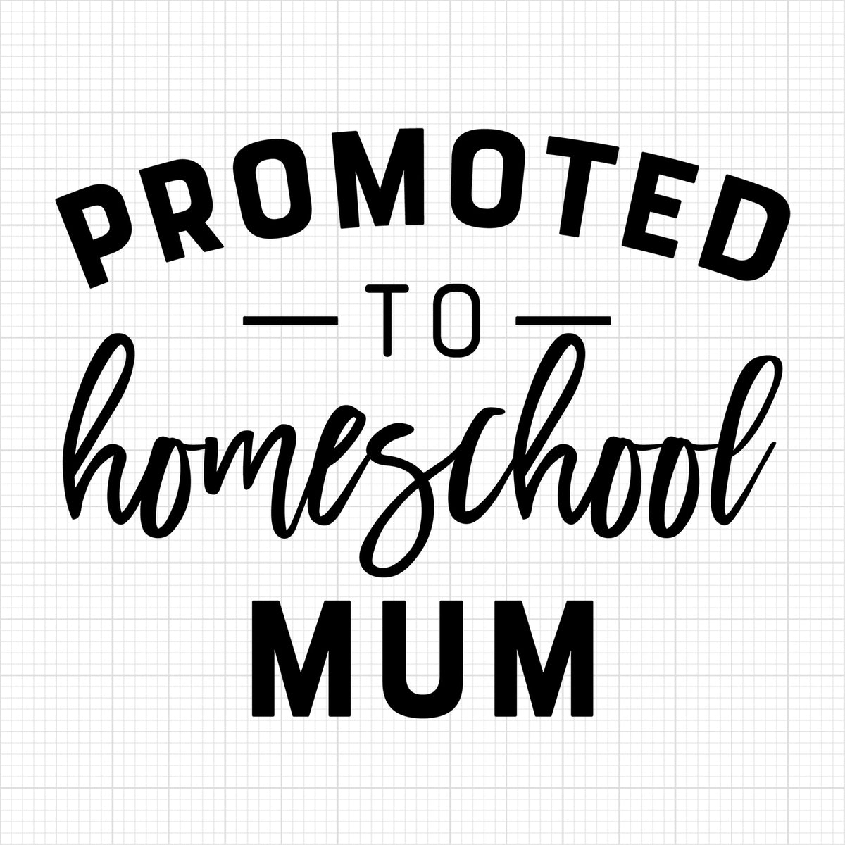 Promoted to homeschool mum