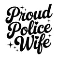 Proud Police Wife SVG